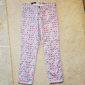 Liberty London for J crew Floral Pants